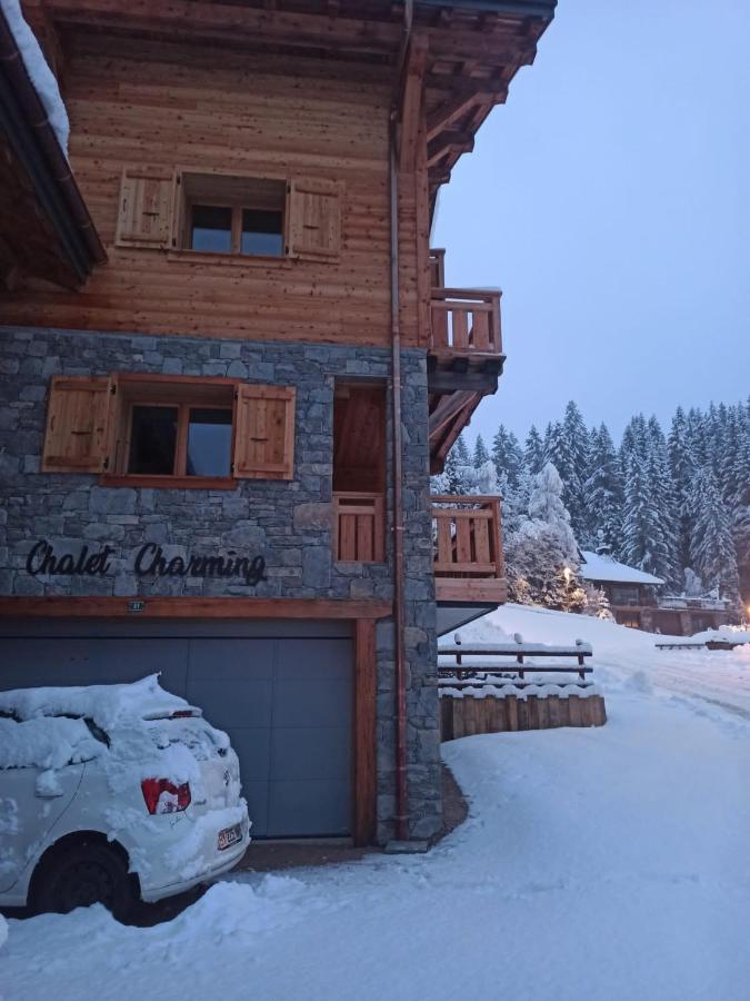 Chalet Charming B And B Les Gets Eksteriør billede