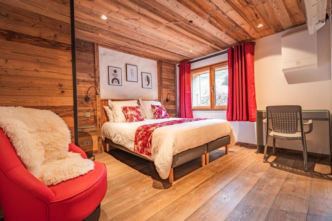 Chalet Charming B And B Les Gets Eksteriør billede