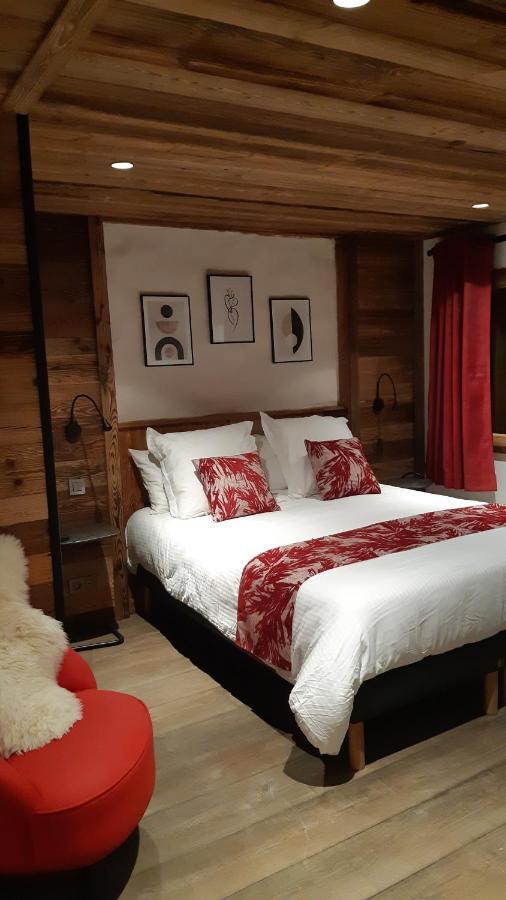 Chalet Charming B And B Les Gets Eksteriør billede