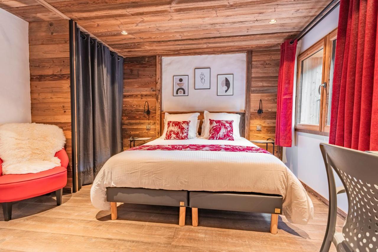 Chalet Charming B And B Les Gets Eksteriør billede