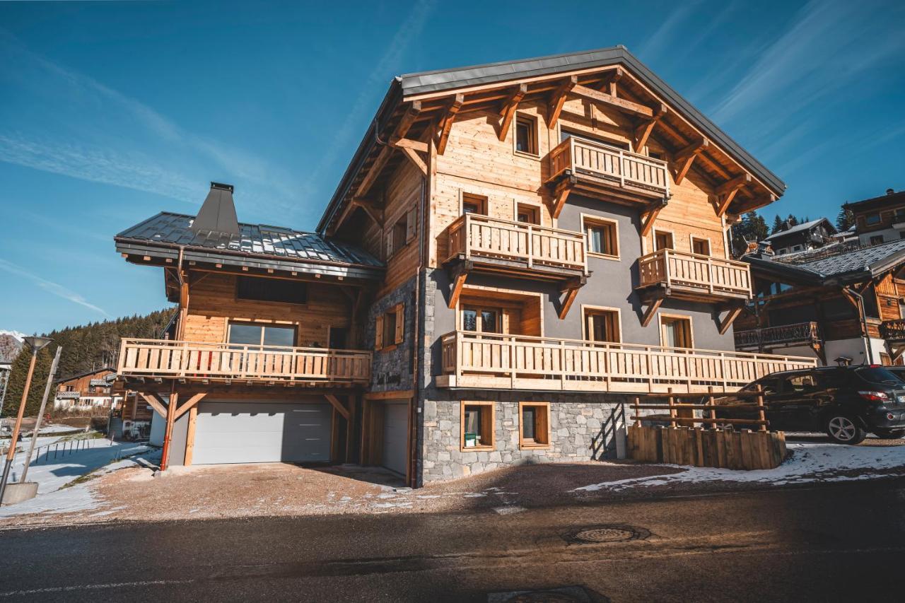 Chalet Charming B And B Les Gets Eksteriør billede