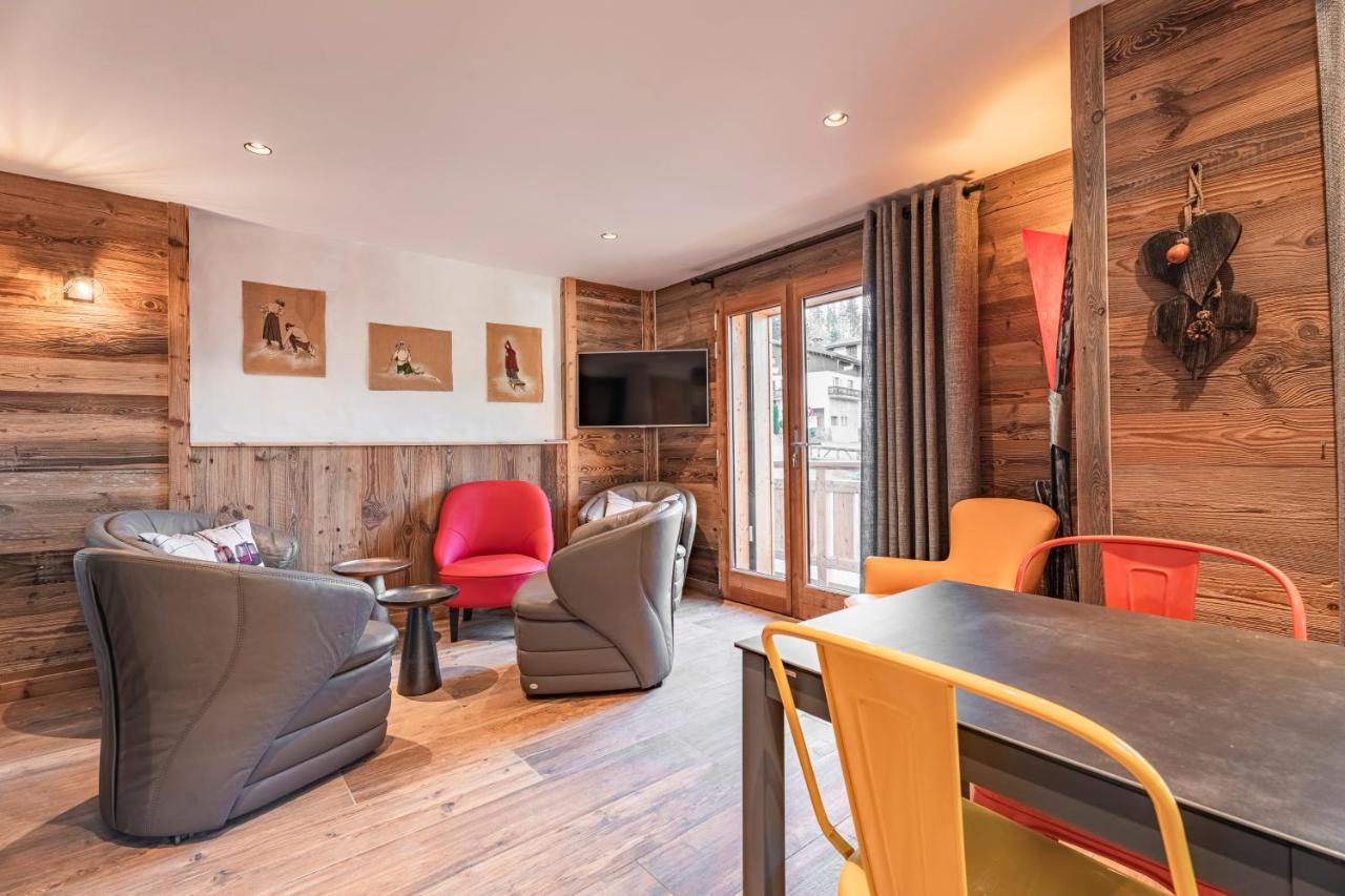 Chalet Charming B And B Les Gets Eksteriør billede