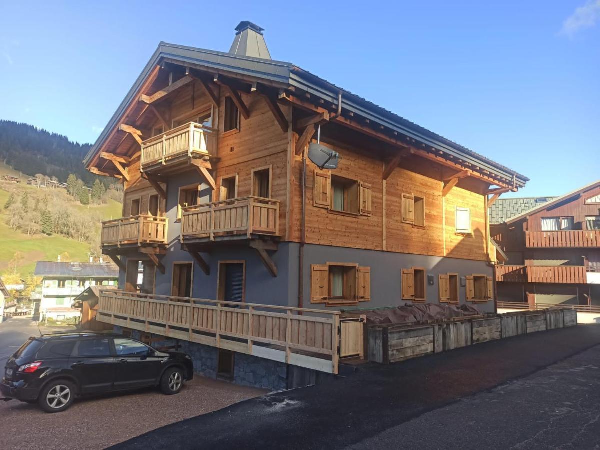 Chalet Charming B And B Les Gets Eksteriør billede