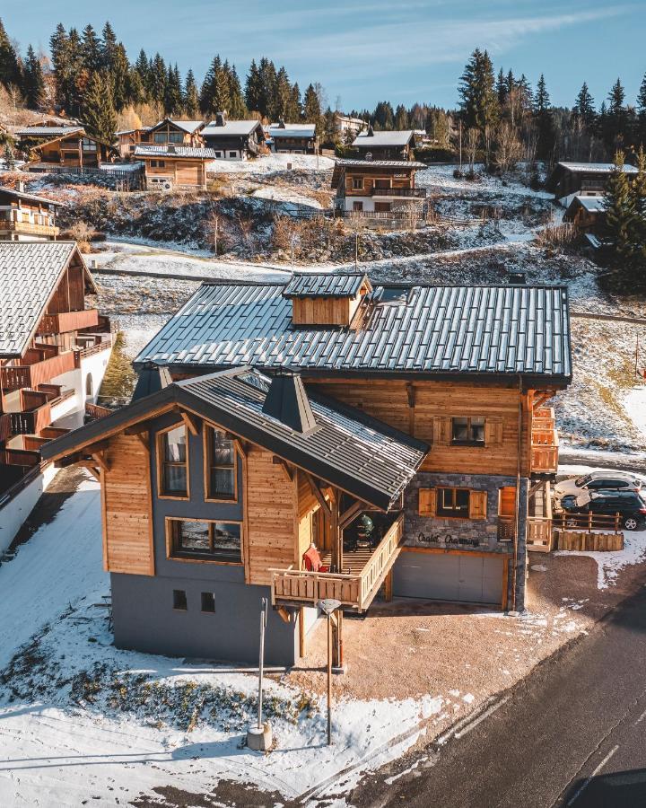 Chalet Charming B And B Les Gets Eksteriør billede