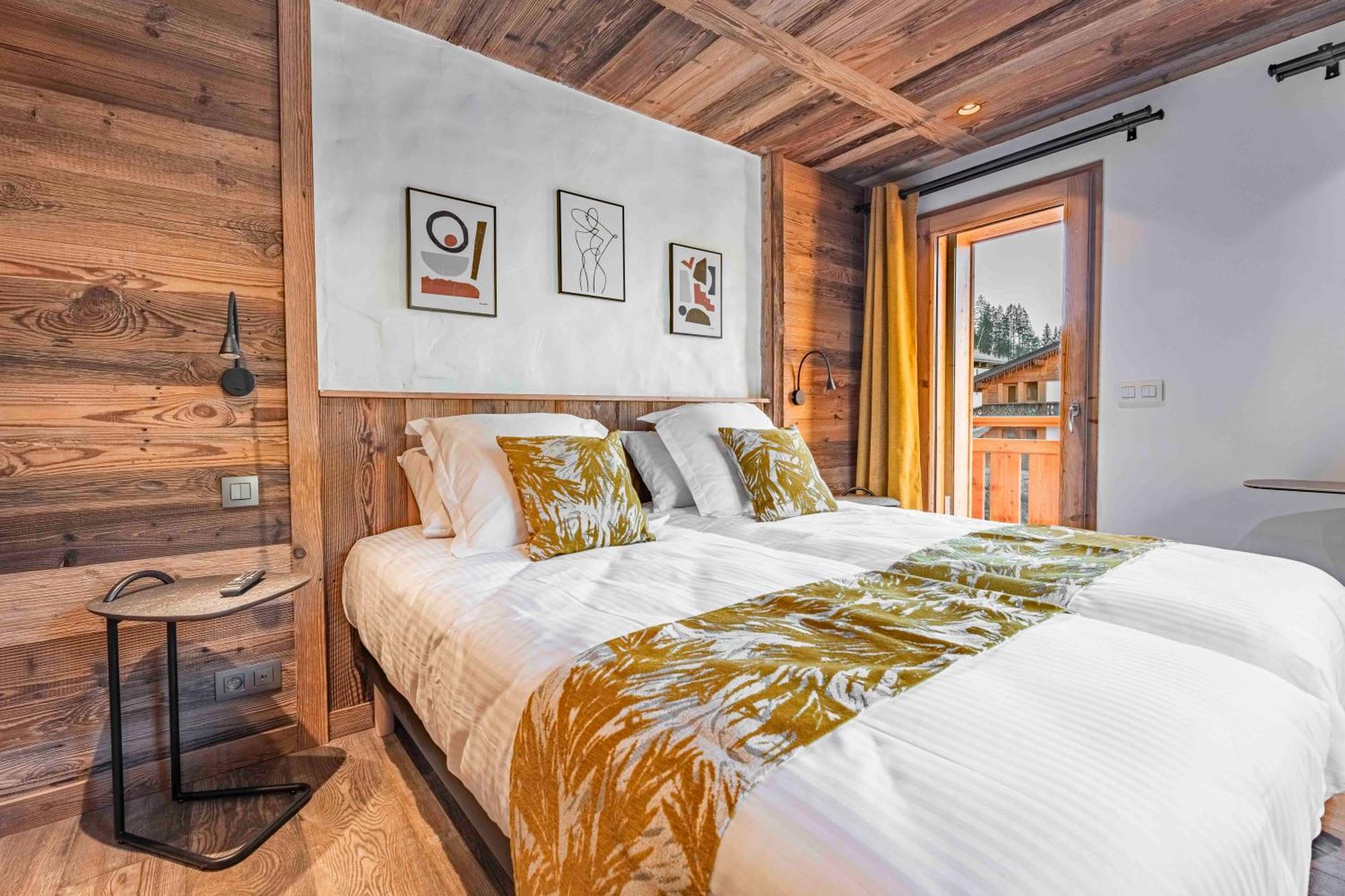 Chalet Charming B And B Les Gets Eksteriør billede