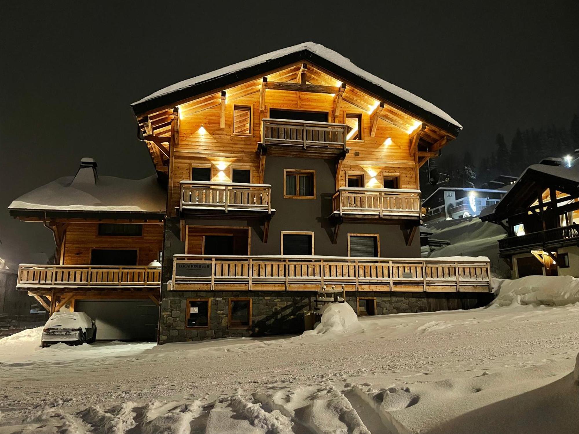 Chalet Charming B And B Les Gets Eksteriør billede