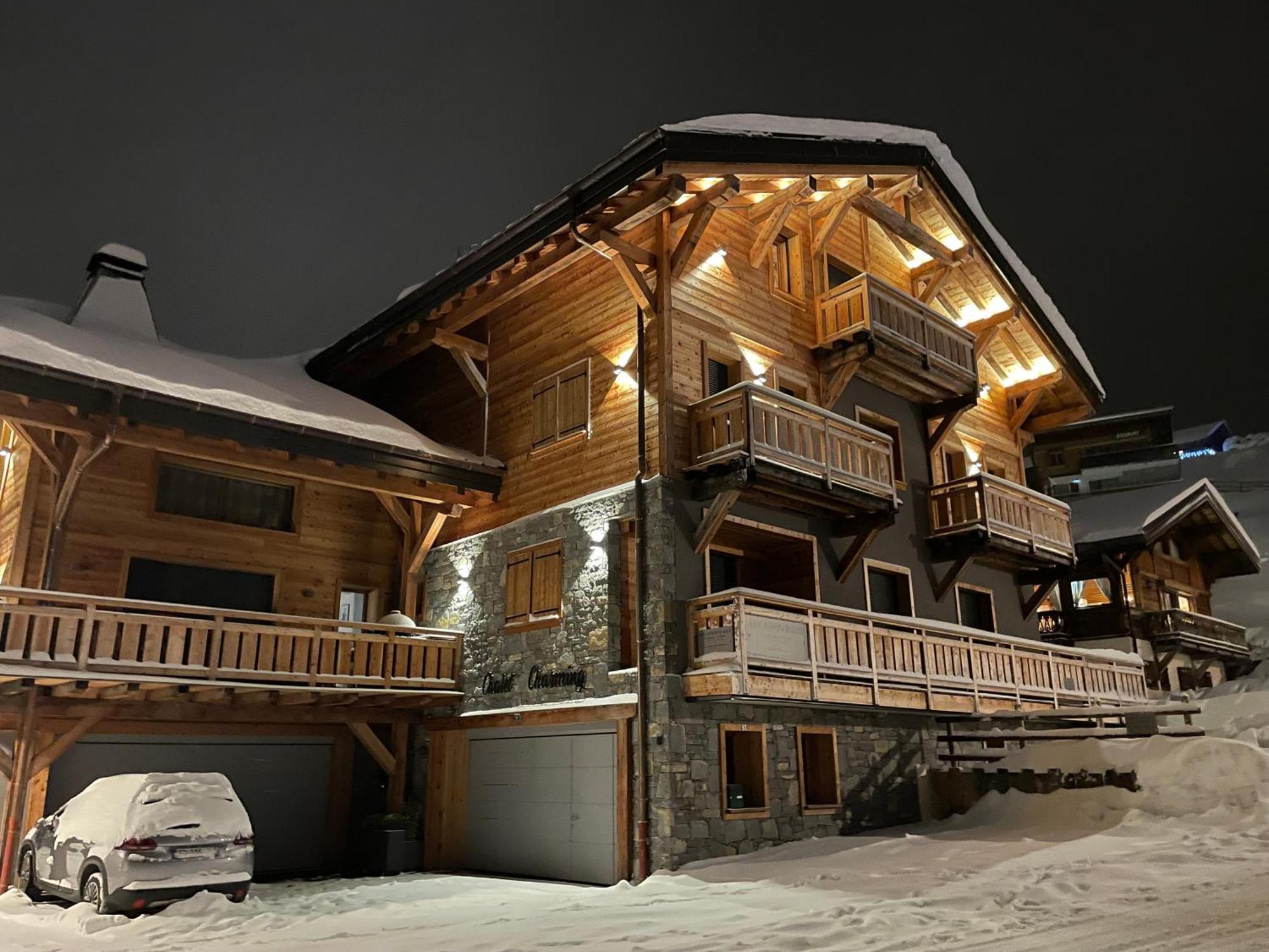 Chalet Charming B And B Les Gets Eksteriør billede