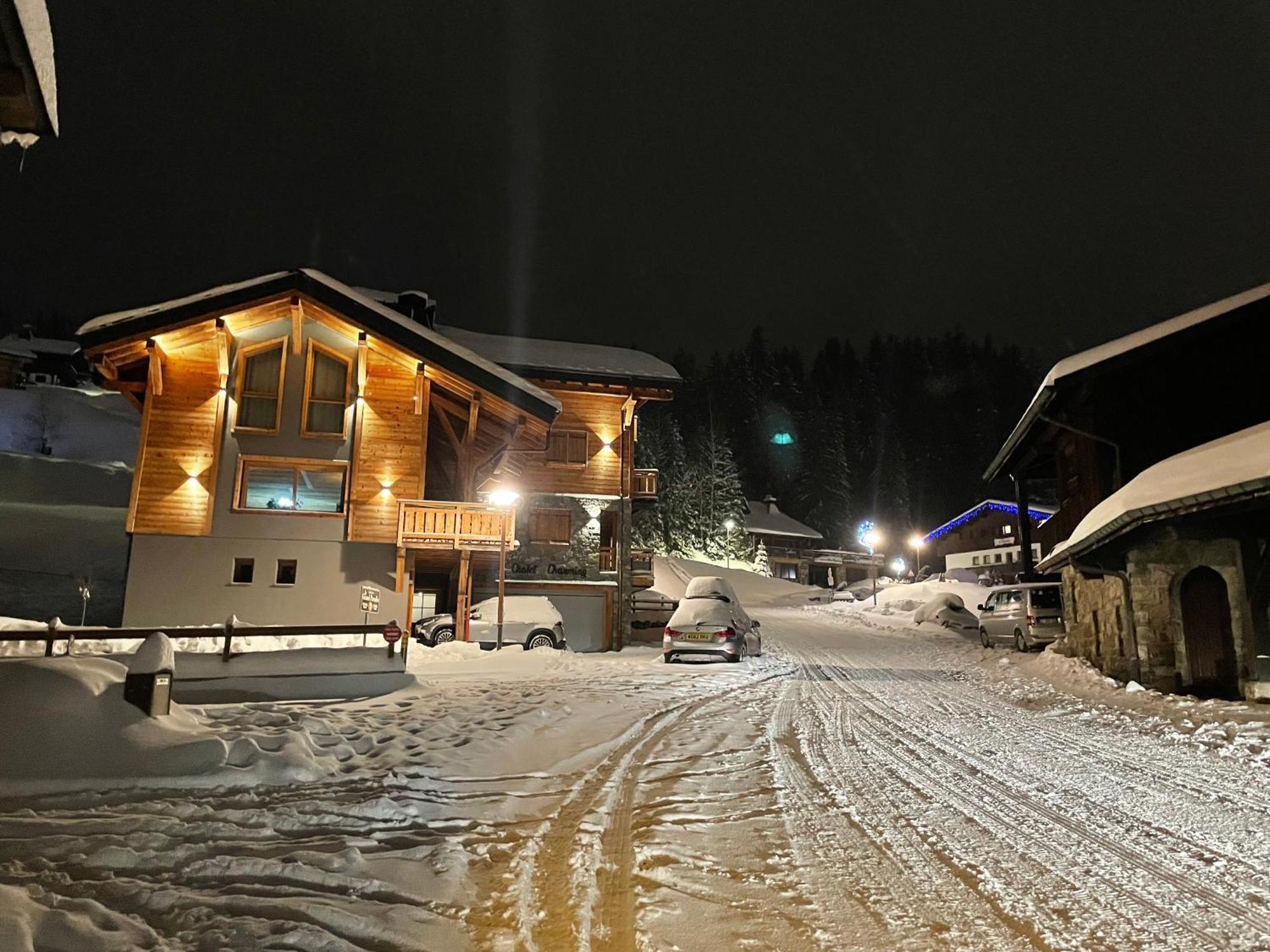 Chalet Charming B And B Les Gets Eksteriør billede